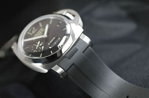 panerai rubber strap singapore|rubber strap for Panerai 44mm.